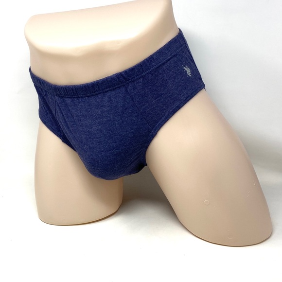 💖MEGA SALE💖US POLO ASSN. Men's Underwear LOW RISE BRIEFS Navy USMOOCPB04006 - Picture 6 of 8